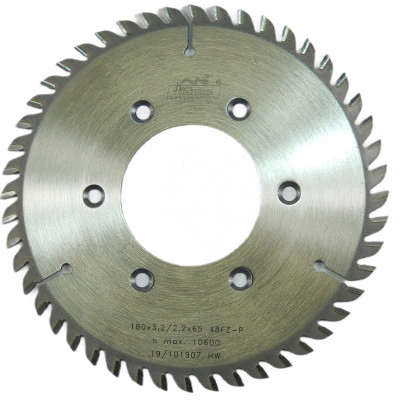 Пила дисковая TCT "Pilana" 180x3.2/2.2x65 z48  80 FZ-P